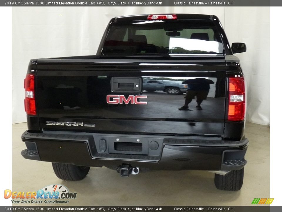 2019 GMC Sierra 1500 Limited Elevation Double Cab 4WD Onyx Black / Jet Black/Dark Ash Photo #3