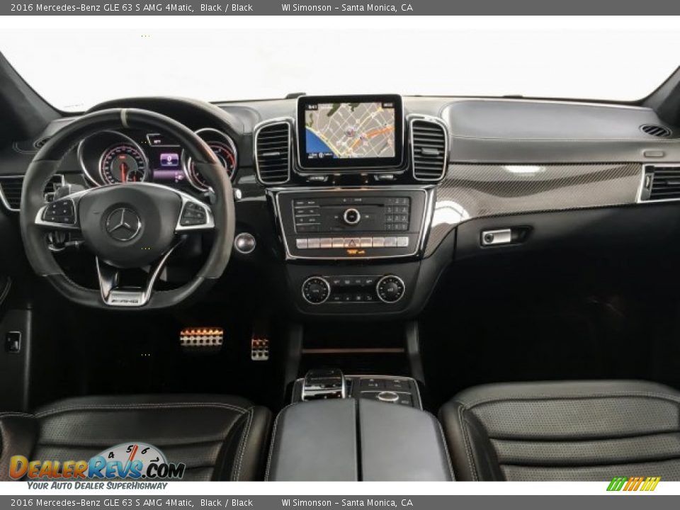 Dashboard of 2016 Mercedes-Benz GLE 63 S AMG 4Matic Photo #18