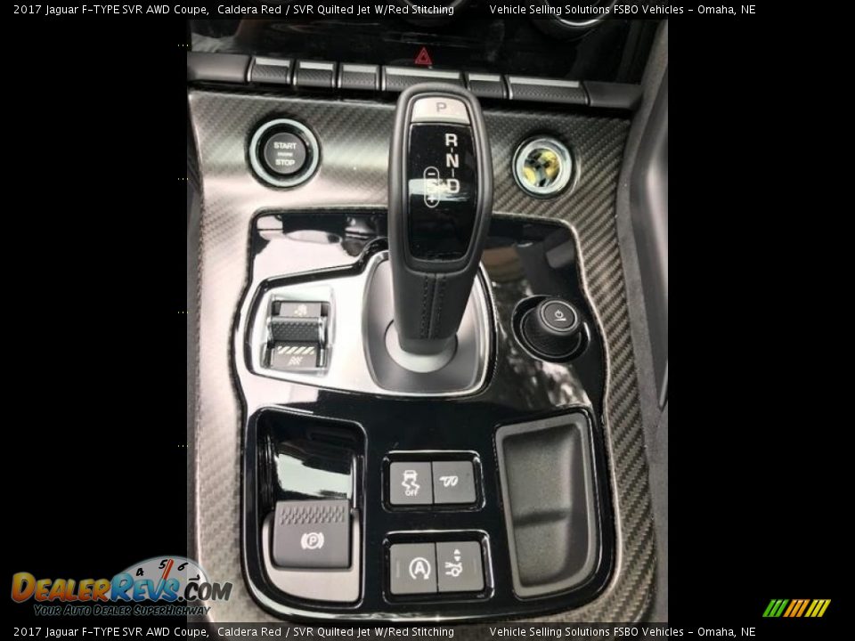 2017 Jaguar F-TYPE SVR AWD Coupe Shifter Photo #7