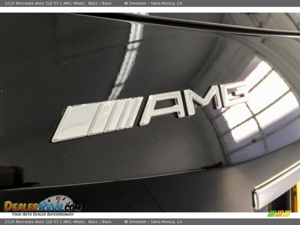 2016 Mercedes-Benz GLE 63 S AMG 4Matic Black / Black Photo #28