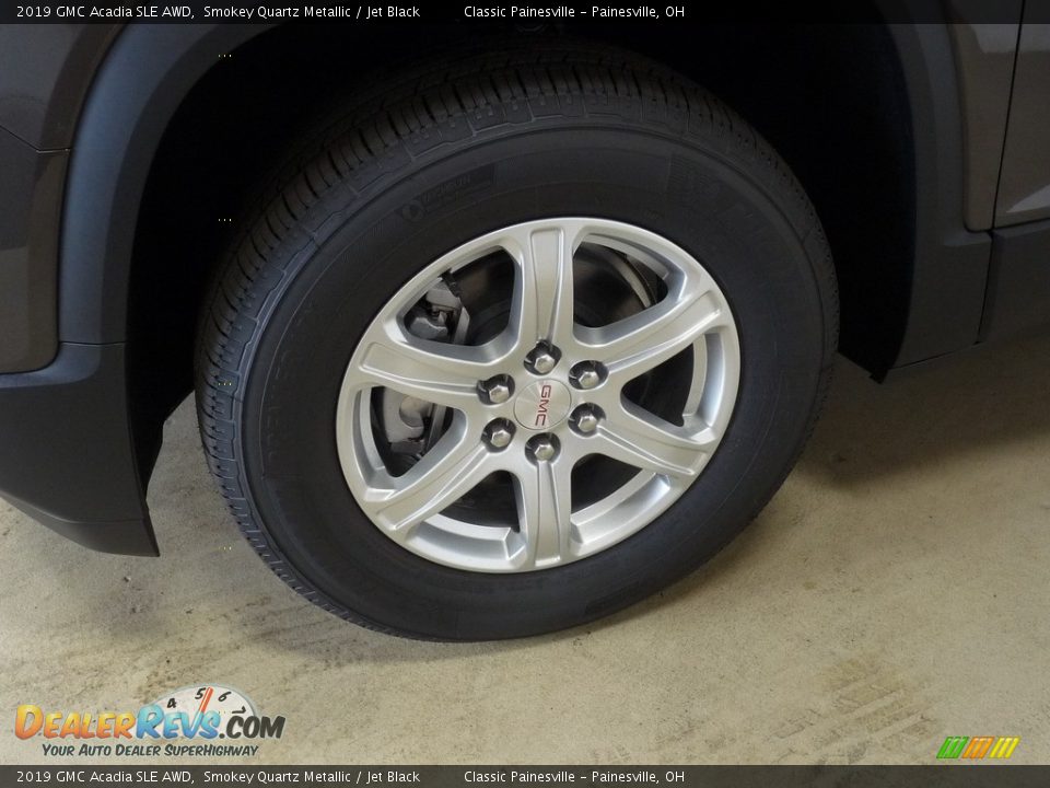 2019 GMC Acadia SLE AWD Smokey Quartz Metallic / Jet Black Photo #5