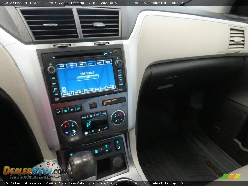 2012 Chevrolet Traverse LTZ AWD Cyber Gray Metallic / Light Gray/Ebony Photo #33