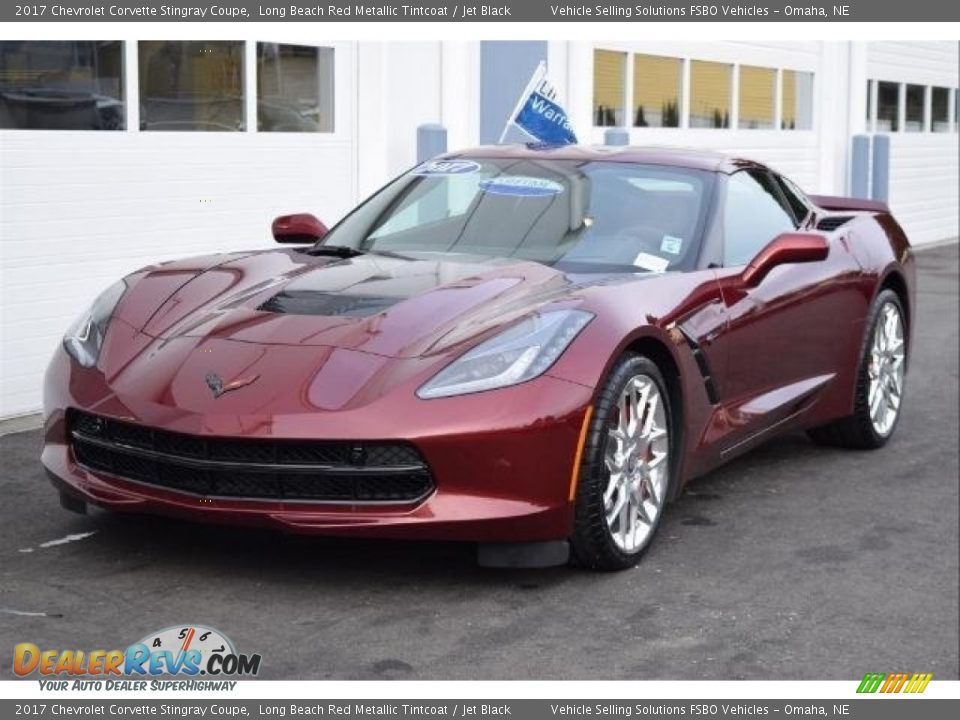 2017 Chevrolet Corvette Stingray Coupe Long Beach Red Metallic Tintcoat / Jet Black Photo #1