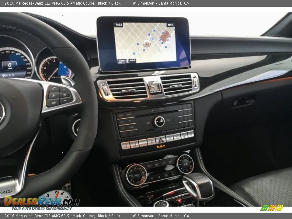 2016 Mercedes-Benz CLS AMG 63 S 4Matic Coupe Black / Black Photo #5