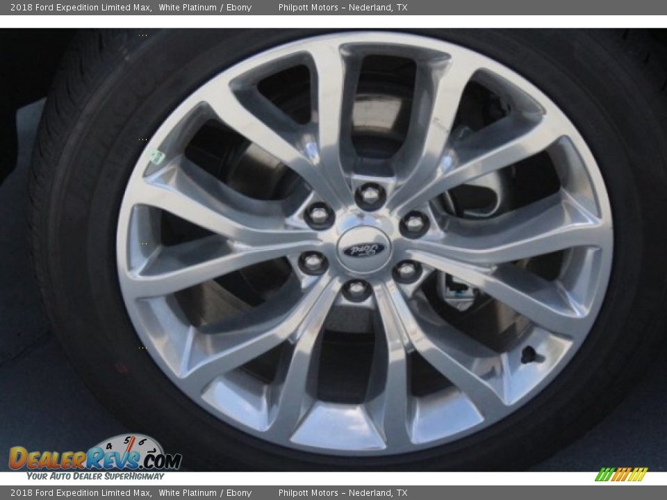2018 Ford Expedition Limited Max White Platinum / Ebony Photo #5