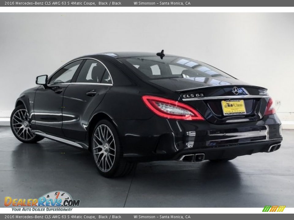 2016 Mercedes-Benz CLS AMG 63 S 4Matic Coupe Black / Black Photo #10