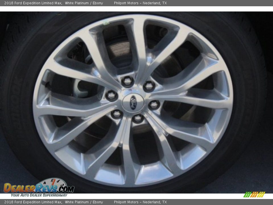2018 Ford Expedition Limited Max White Platinum / Ebony Photo #10