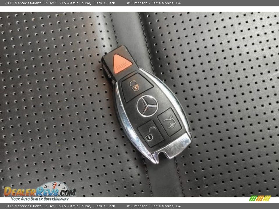 2016 Mercedes-Benz CLS AMG 63 S 4Matic Coupe Black / Black Photo #11