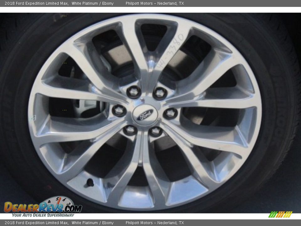 2018 Ford Expedition Limited Max White Platinum / Ebony Photo #11
