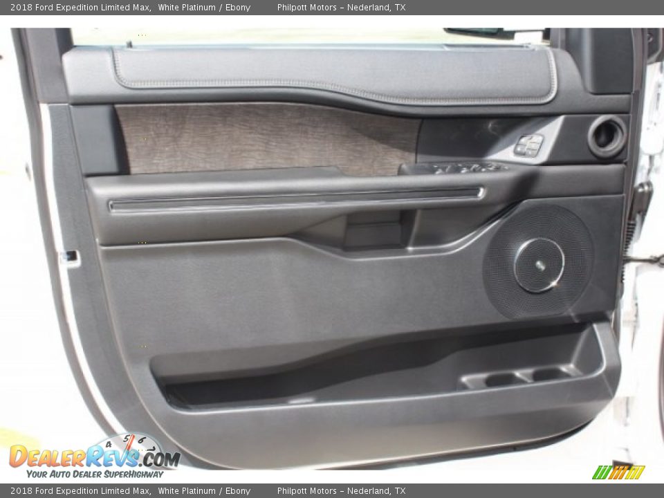 2018 Ford Expedition Limited Max White Platinum / Ebony Photo #12