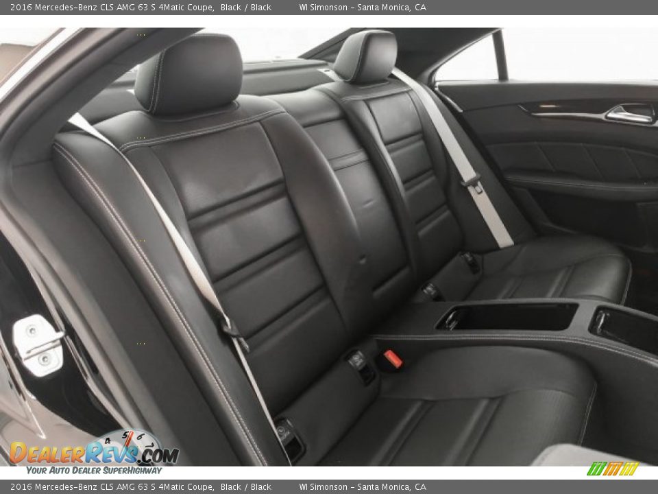 2016 Mercedes-Benz CLS AMG 63 S 4Matic Coupe Black / Black Photo #13