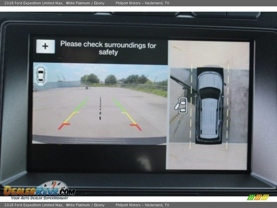 2018 Ford Expedition Limited Max White Platinum / Ebony Photo #15