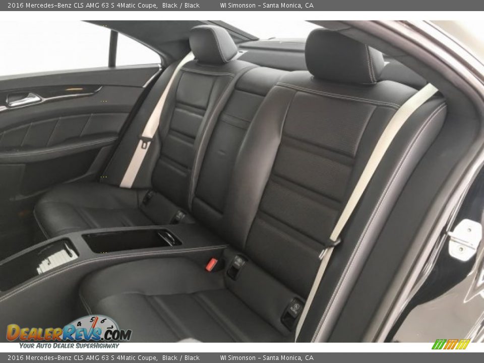 2016 Mercedes-Benz CLS AMG 63 S 4Matic Coupe Black / Black Photo #17