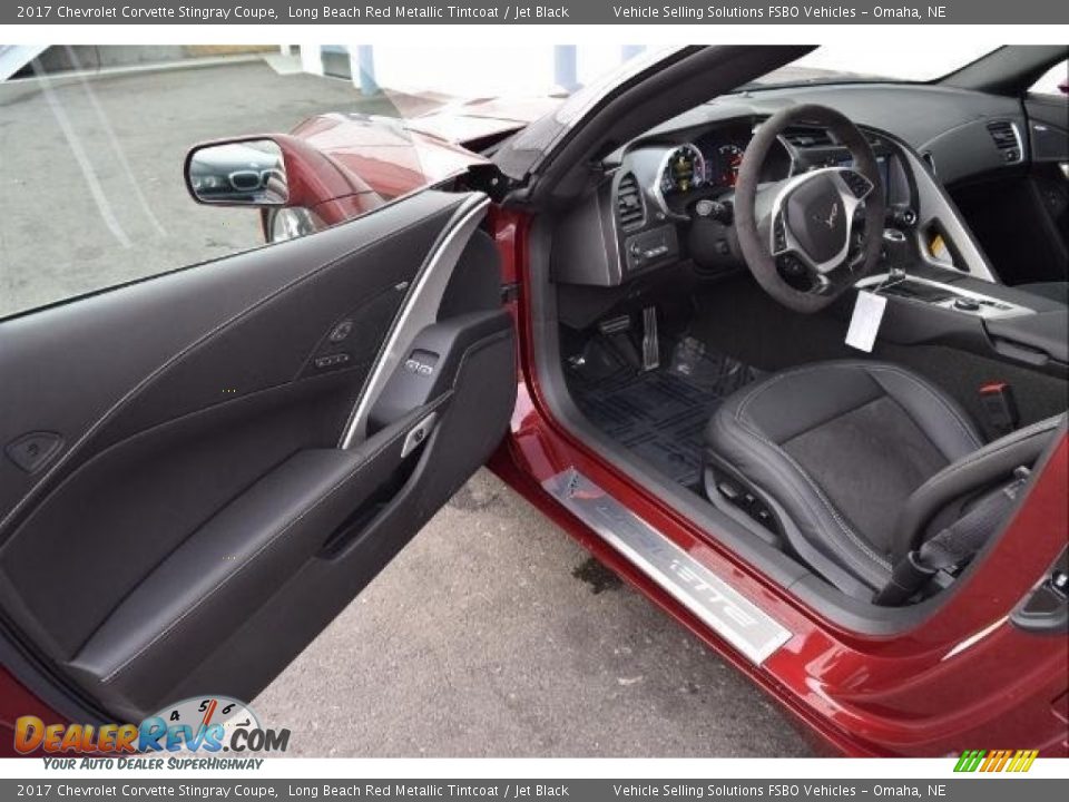 2017 Chevrolet Corvette Stingray Coupe Long Beach Red Metallic Tintcoat / Jet Black Photo #13