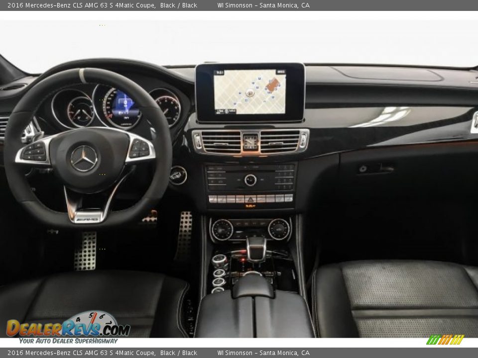 2016 Mercedes-Benz CLS AMG 63 S 4Matic Coupe Black / Black Photo #18