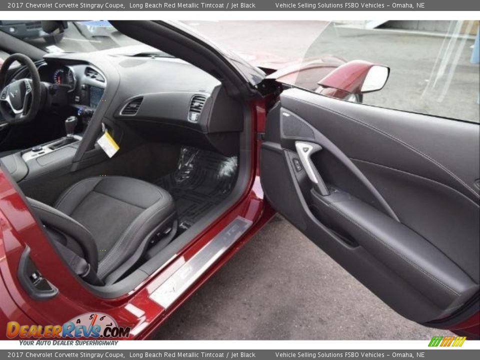 2017 Chevrolet Corvette Stingray Coupe Long Beach Red Metallic Tintcoat / Jet Black Photo #16