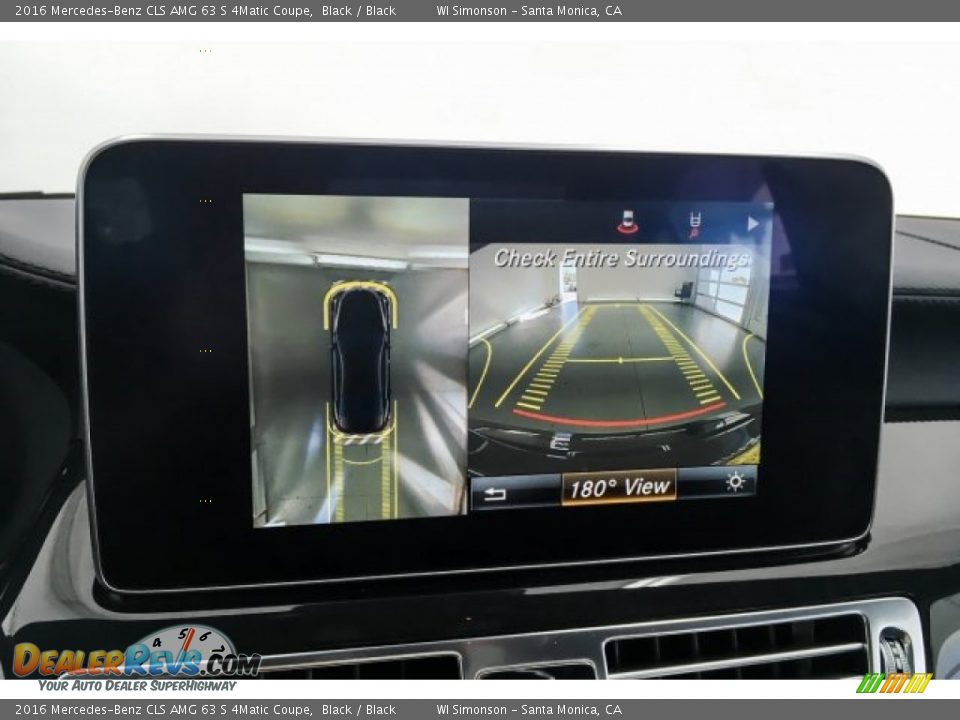 2016 Mercedes-Benz CLS AMG 63 S 4Matic Coupe Black / Black Photo #22