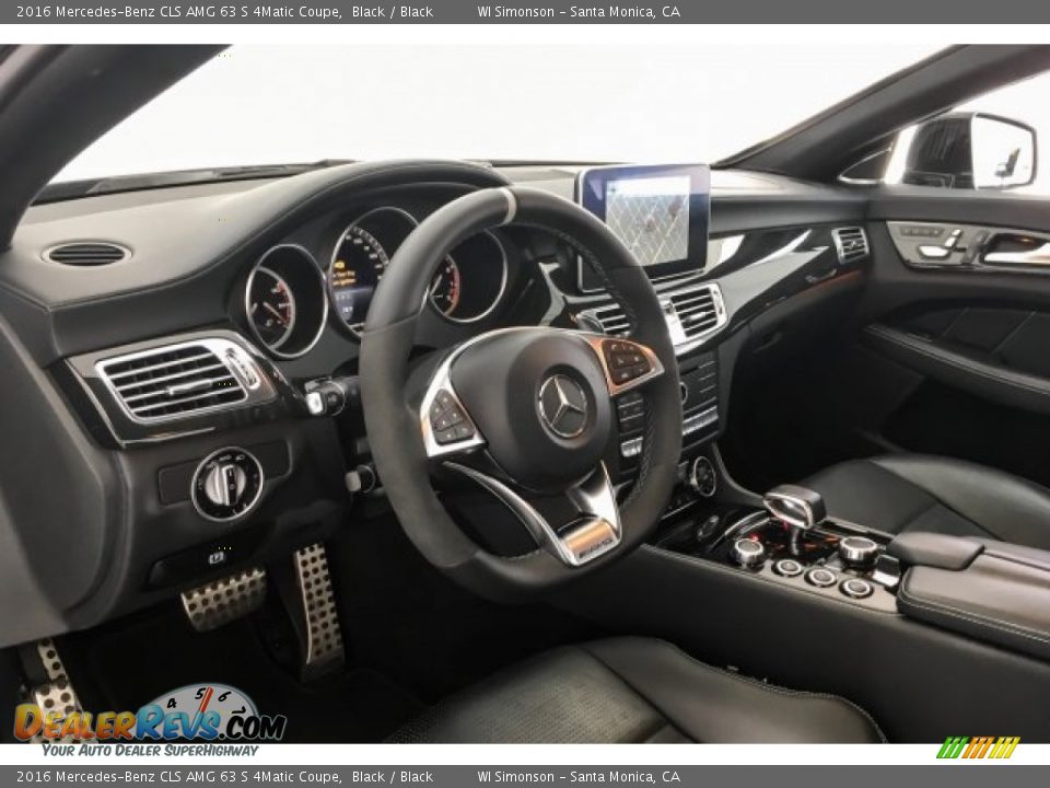 2016 Mercedes-Benz CLS AMG 63 S 4Matic Coupe Black / Black Photo #23