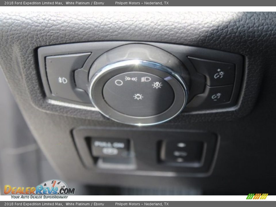 2018 Ford Expedition Limited Max White Platinum / Ebony Photo #24