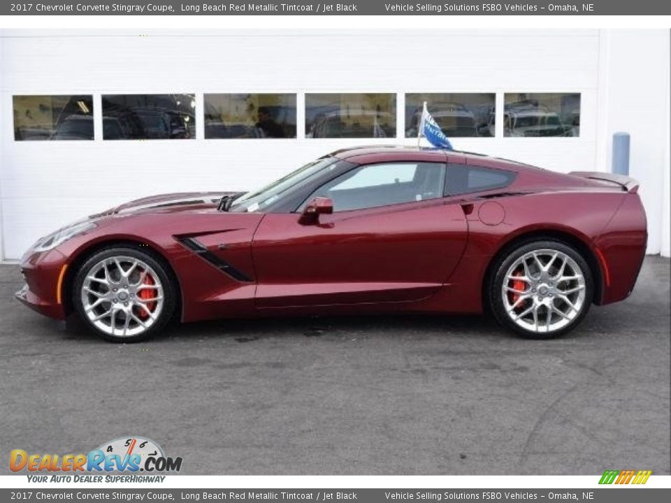 2017 Chevrolet Corvette Stingray Coupe Long Beach Red Metallic Tintcoat / Jet Black Photo #20