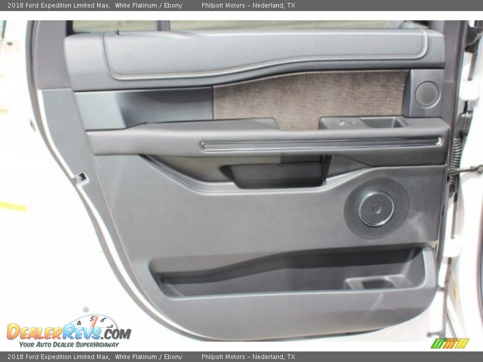 2018 Ford Expedition Limited Max White Platinum / Ebony Photo #25