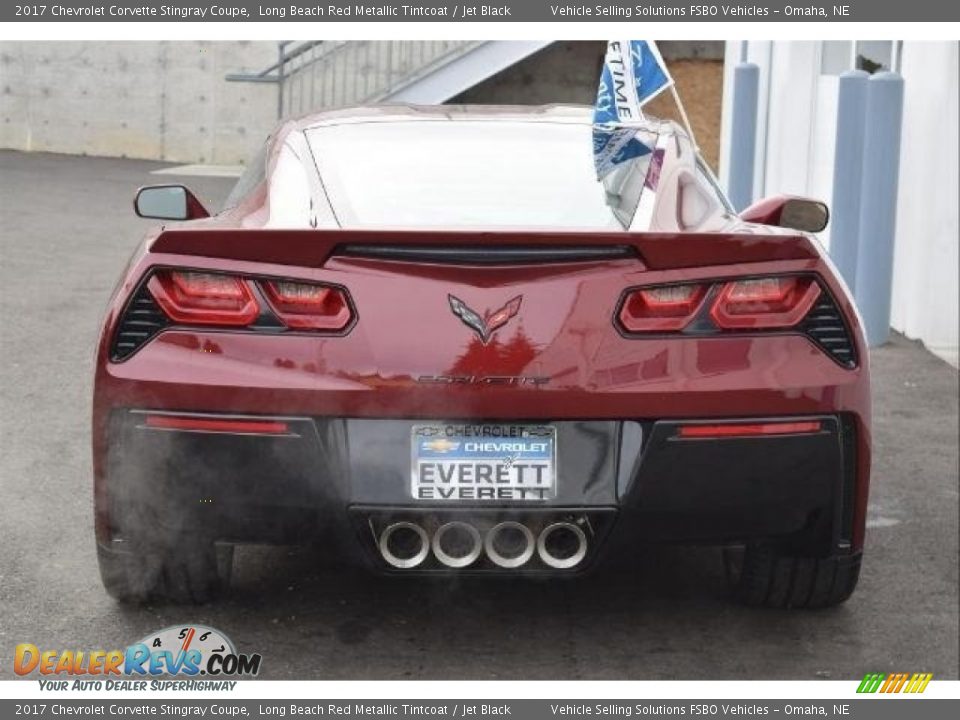 2017 Chevrolet Corvette Stingray Coupe Long Beach Red Metallic Tintcoat / Jet Black Photo #21