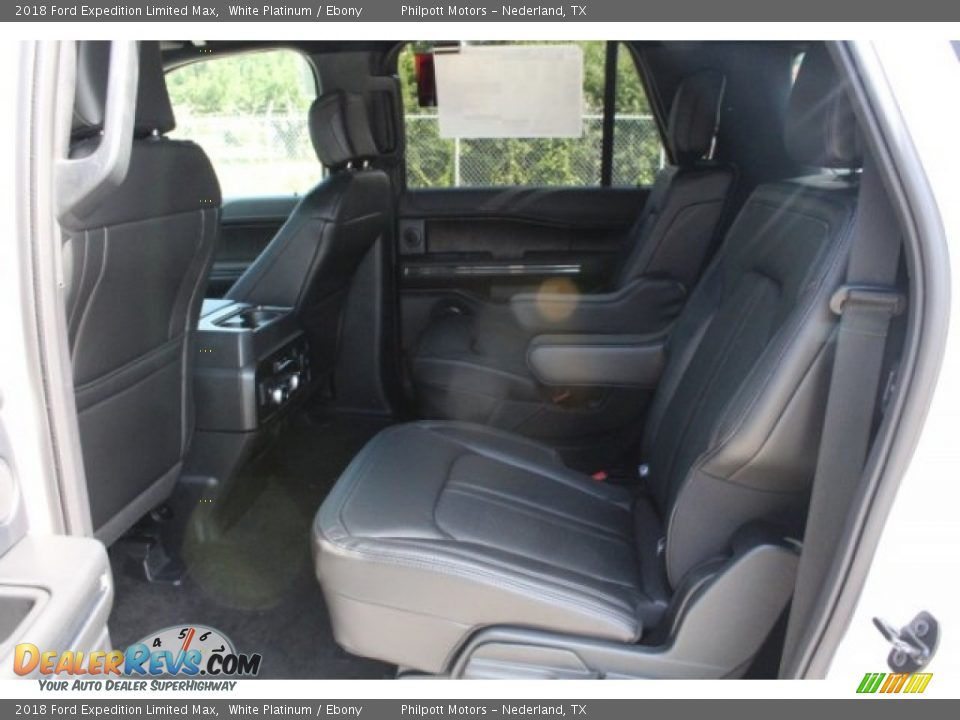 2018 Ford Expedition Limited Max White Platinum / Ebony Photo #26