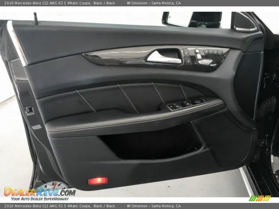2016 Mercedes-Benz CLS AMG 63 S 4Matic Coupe Black / Black Photo #26