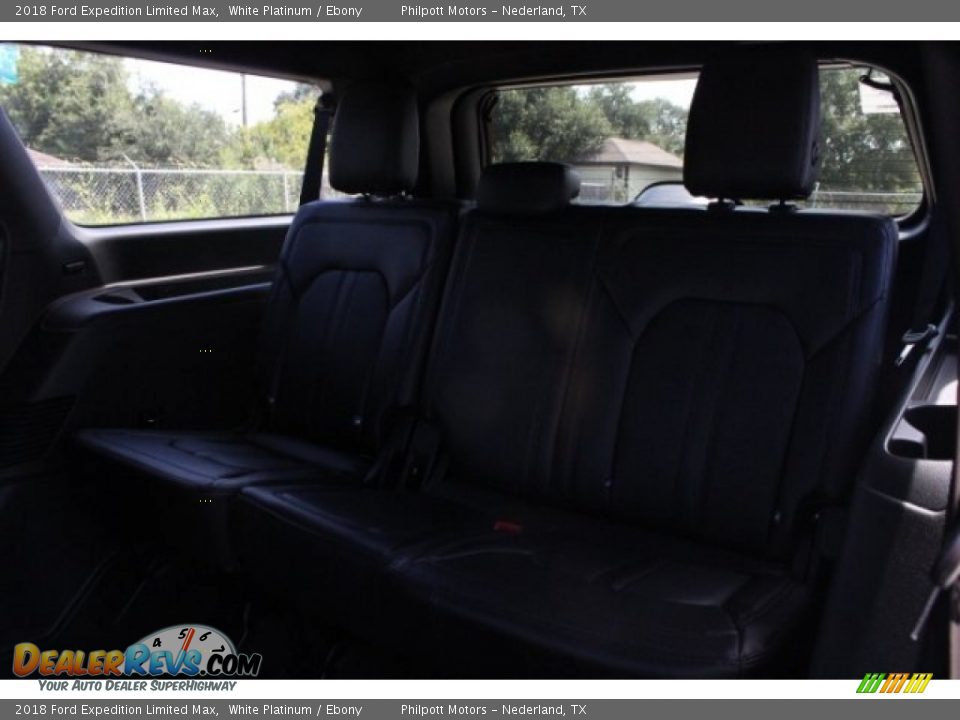 2018 Ford Expedition Limited Max White Platinum / Ebony Photo #27