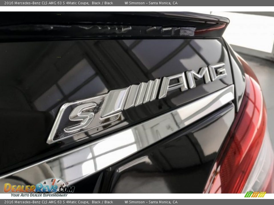 2016 Mercedes-Benz CLS AMG 63 S 4Matic Coupe Black / Black Photo #28