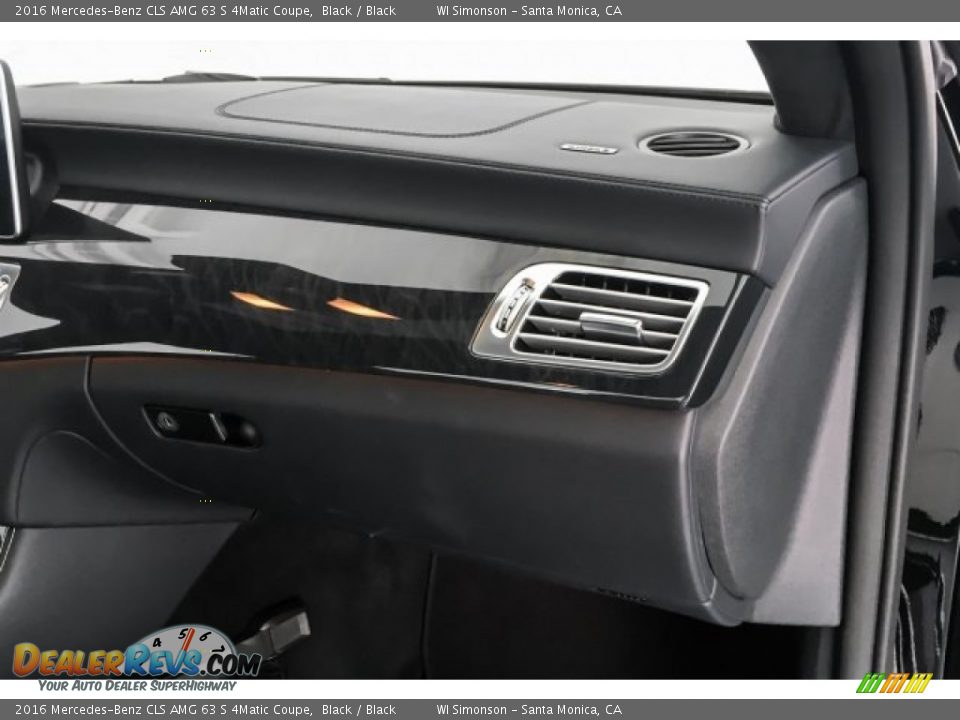 2016 Mercedes-Benz CLS AMG 63 S 4Matic Coupe Black / Black Photo #29