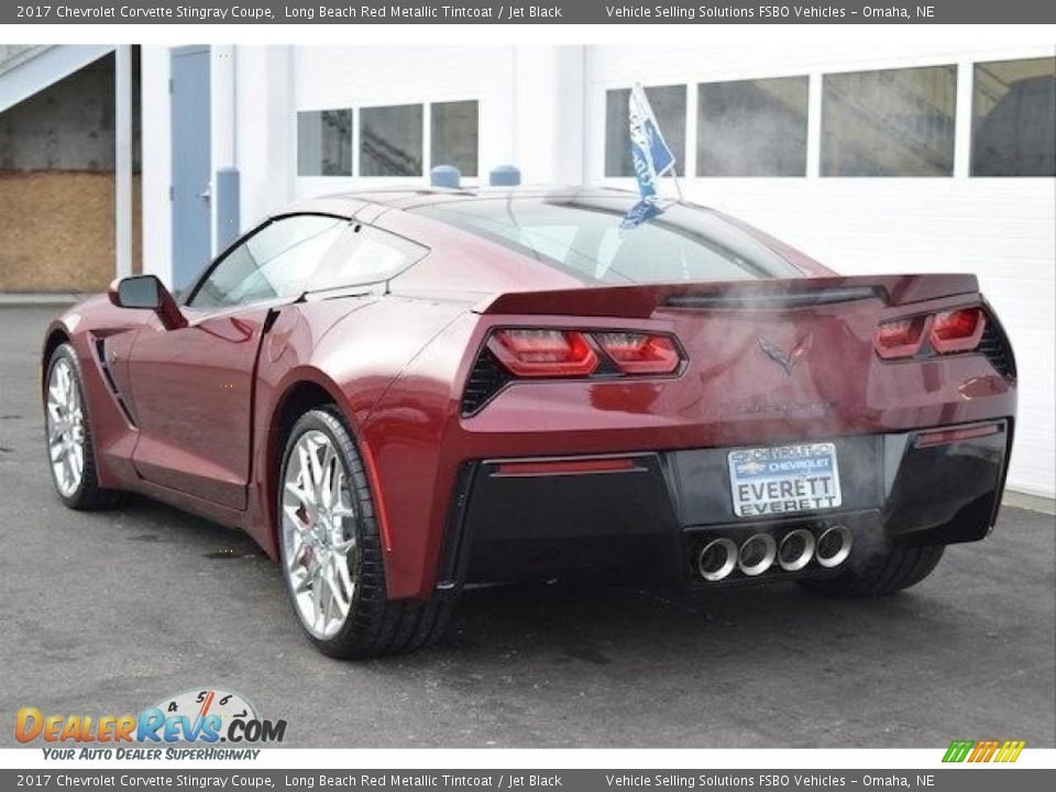 2017 Chevrolet Corvette Stingray Coupe Long Beach Red Metallic Tintcoat / Jet Black Photo #26