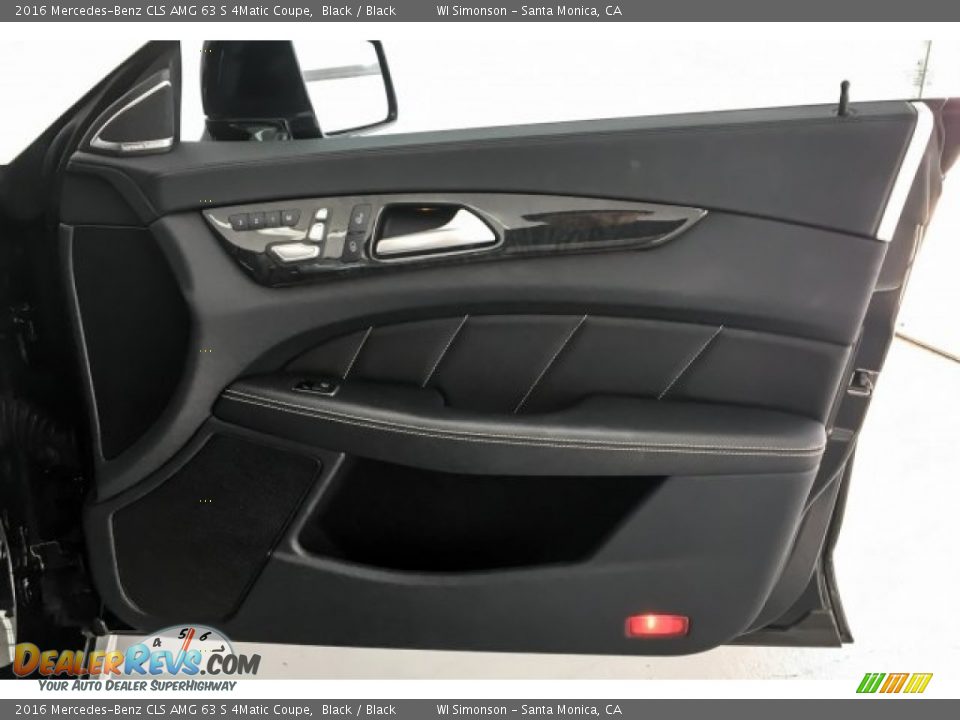 2016 Mercedes-Benz CLS AMG 63 S 4Matic Coupe Black / Black Photo #31