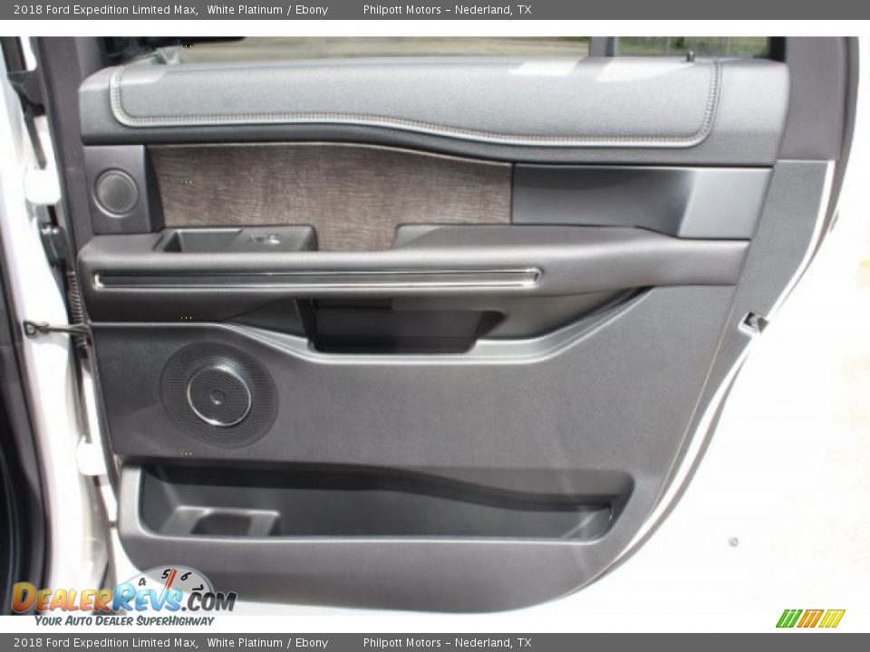 2018 Ford Expedition Limited Max White Platinum / Ebony Photo #32