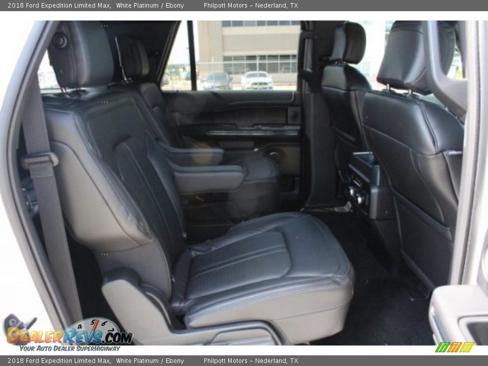 2018 Ford Expedition Limited Max White Platinum / Ebony Photo #33
