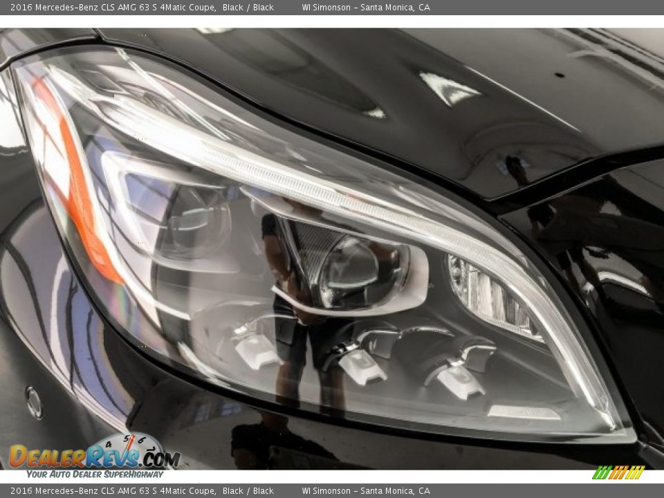 2016 Mercedes-Benz CLS AMG 63 S 4Matic Coupe Black / Black Photo #33