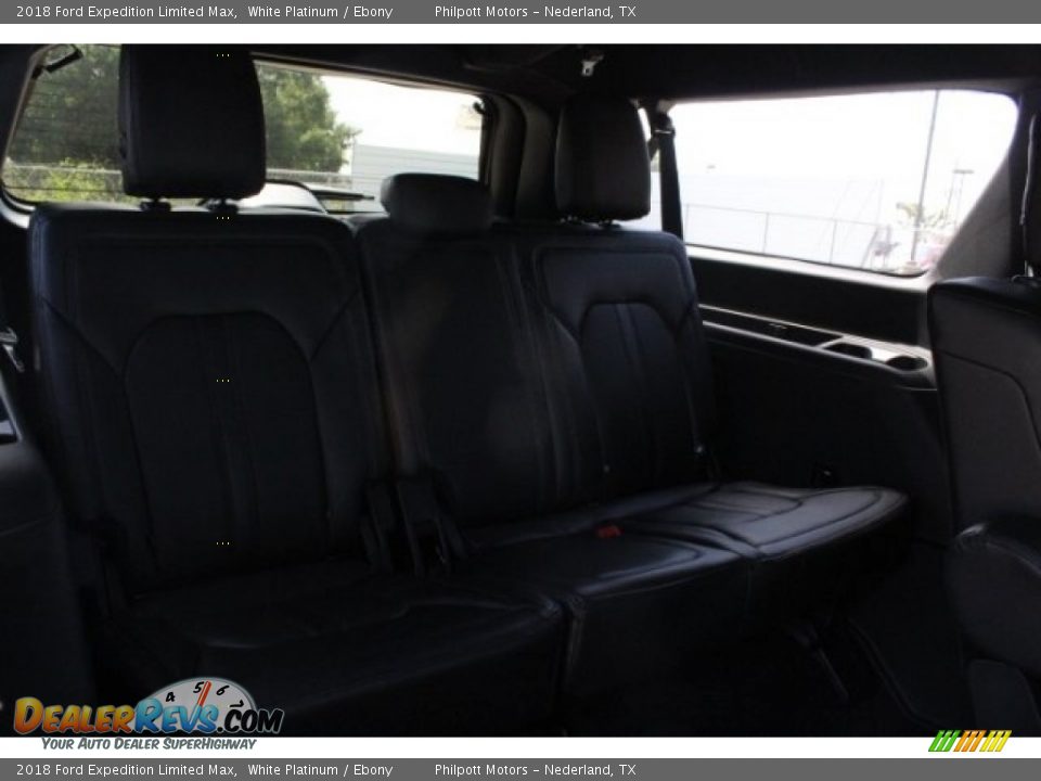 2018 Ford Expedition Limited Max White Platinum / Ebony Photo #34