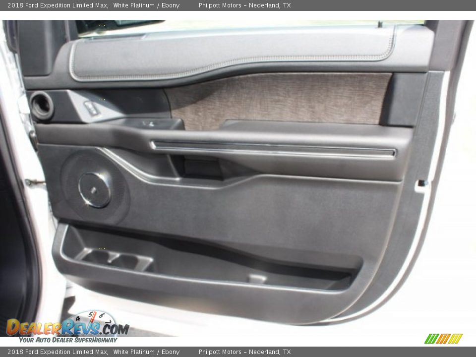 2018 Ford Expedition Limited Max White Platinum / Ebony Photo #35