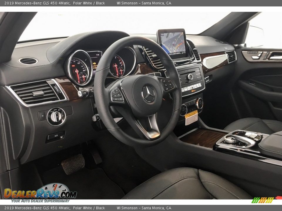Black Interior - 2019 Mercedes-Benz GLS 450 4Matic Photo #4