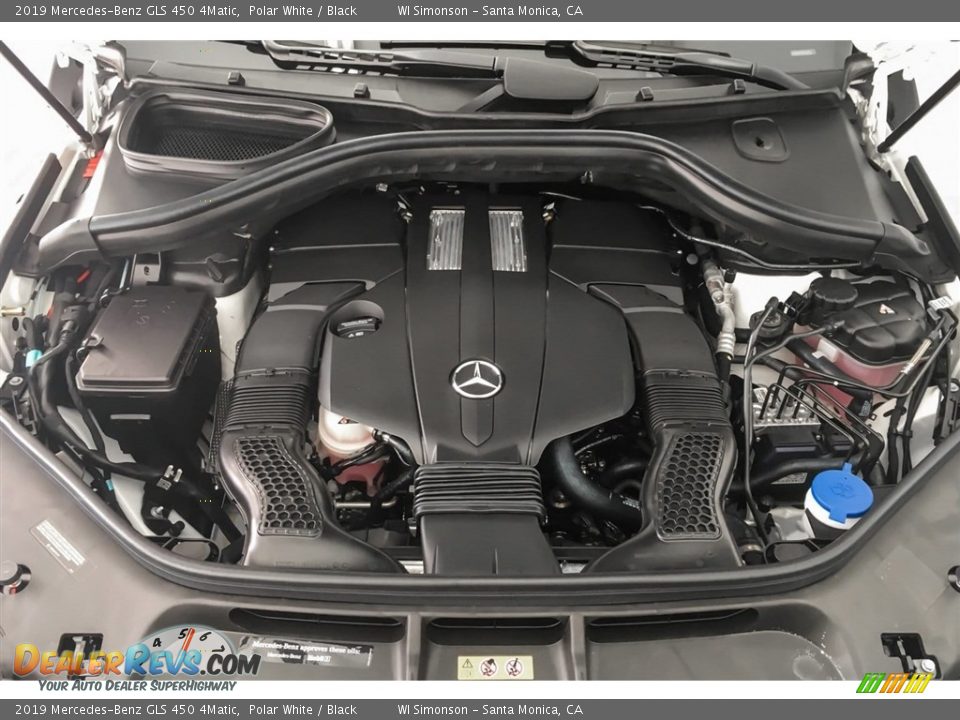 2019 Mercedes-Benz GLS 450 4Matic 3.0 Liter biturbo DOHC 24-Valve VVT V6 Engine Photo #8
