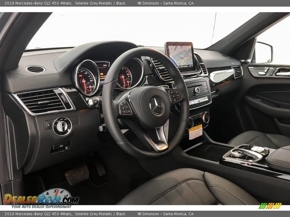 2019 Mercedes-Benz GLS 450 4Matic Selenite Grey Metallic / Black Photo #4