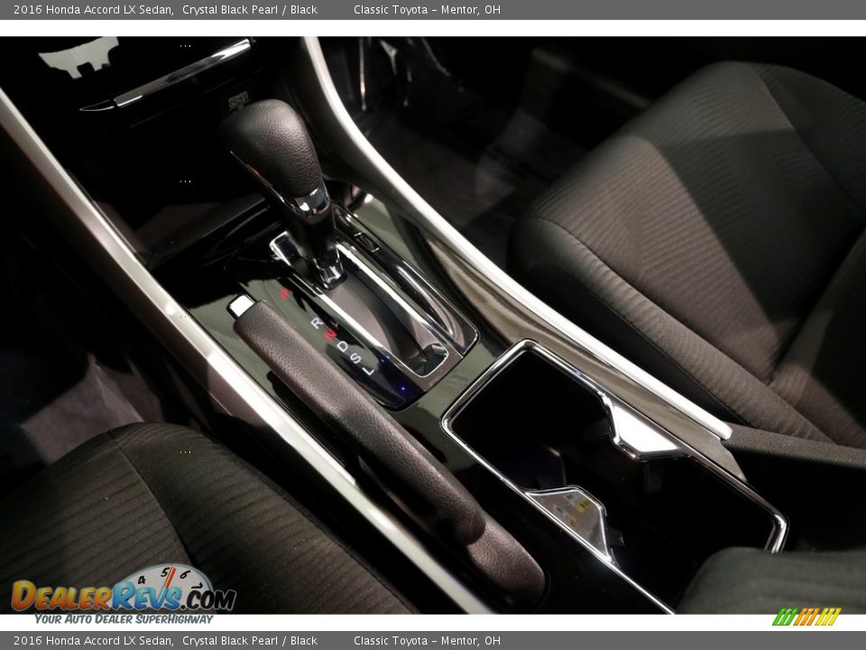 2016 Honda Accord LX Sedan Crystal Black Pearl / Black Photo #13