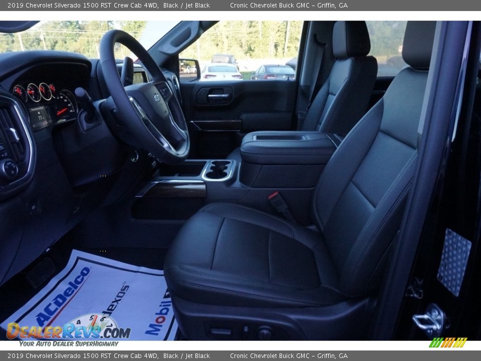 2019 Chevrolet Silverado 1500 RST Crew Cab 4WD Black / Jet Black Photo #4