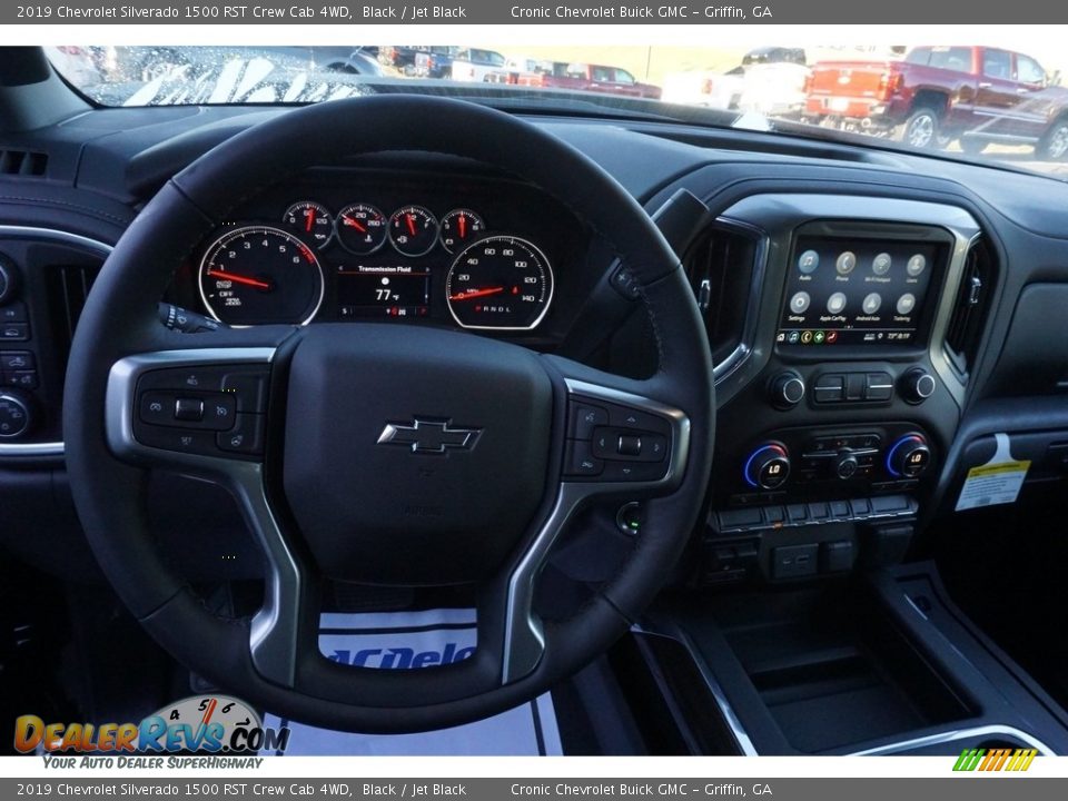 2019 Chevrolet Silverado 1500 RST Crew Cab 4WD Black / Jet Black Photo #5