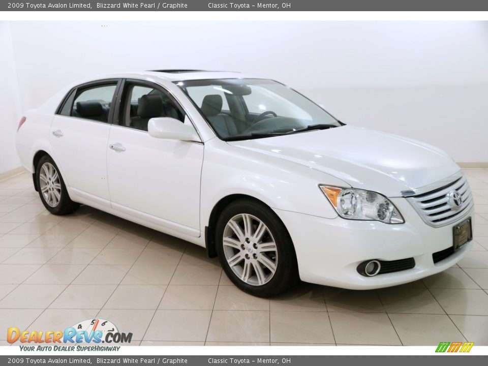 2009 Toyota Avalon Limited Blizzard White Pearl / Graphite Photo #1
