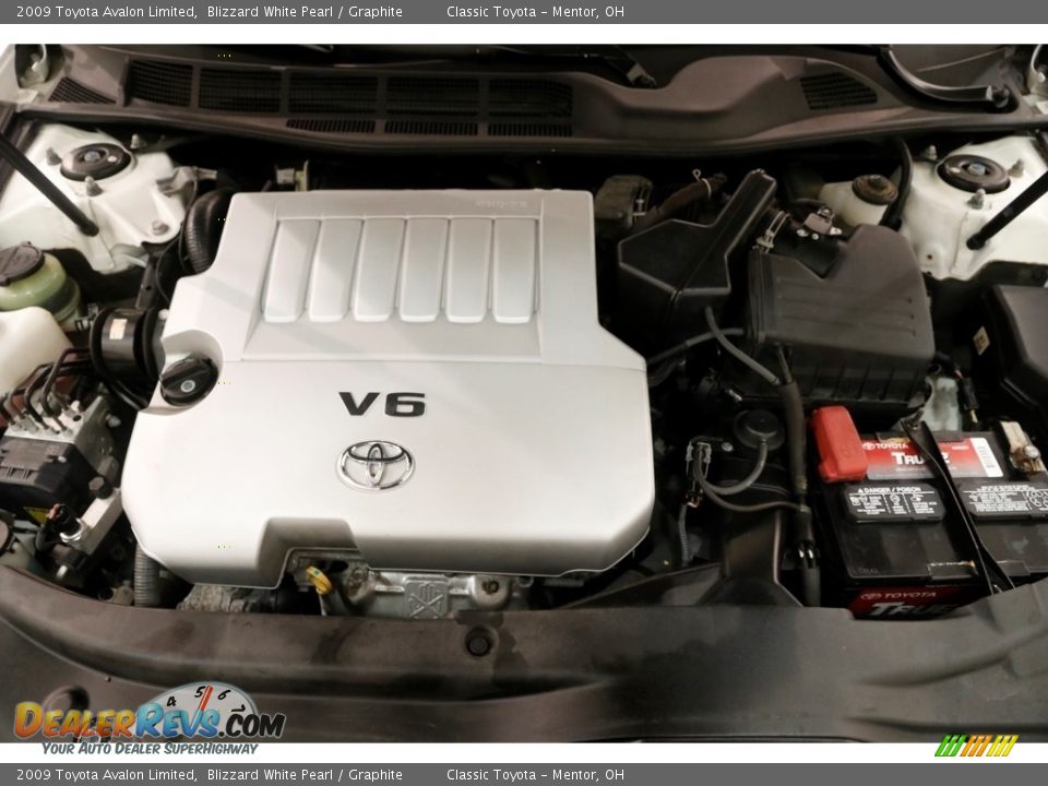 2009 Toyota Avalon Limited Blizzard White Pearl / Graphite Photo #20