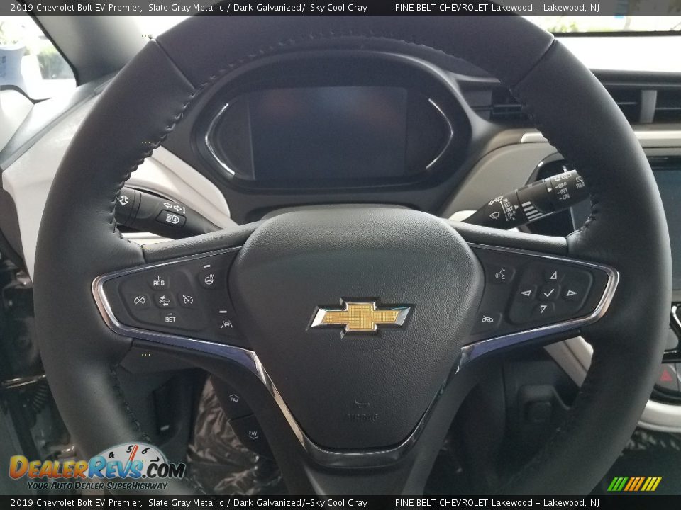 2019 Chevrolet Bolt EV Premier Slate Gray Metallic / Dark Galvanized/­Sky Cool Gray Photo #11