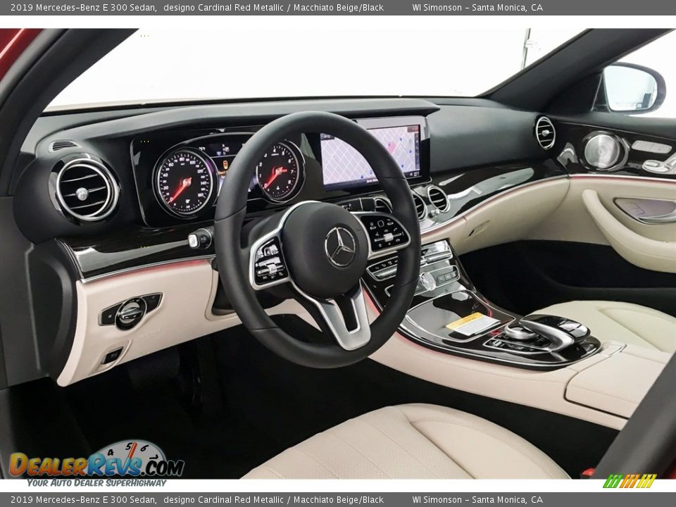 2019 Mercedes-Benz E 300 Sedan designo Cardinal Red Metallic / Macchiato Beige/Black Photo #4