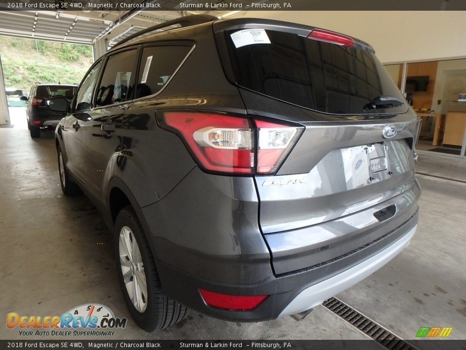 2018 Ford Escape SE 4WD Magnetic / Charcoal Black Photo #3