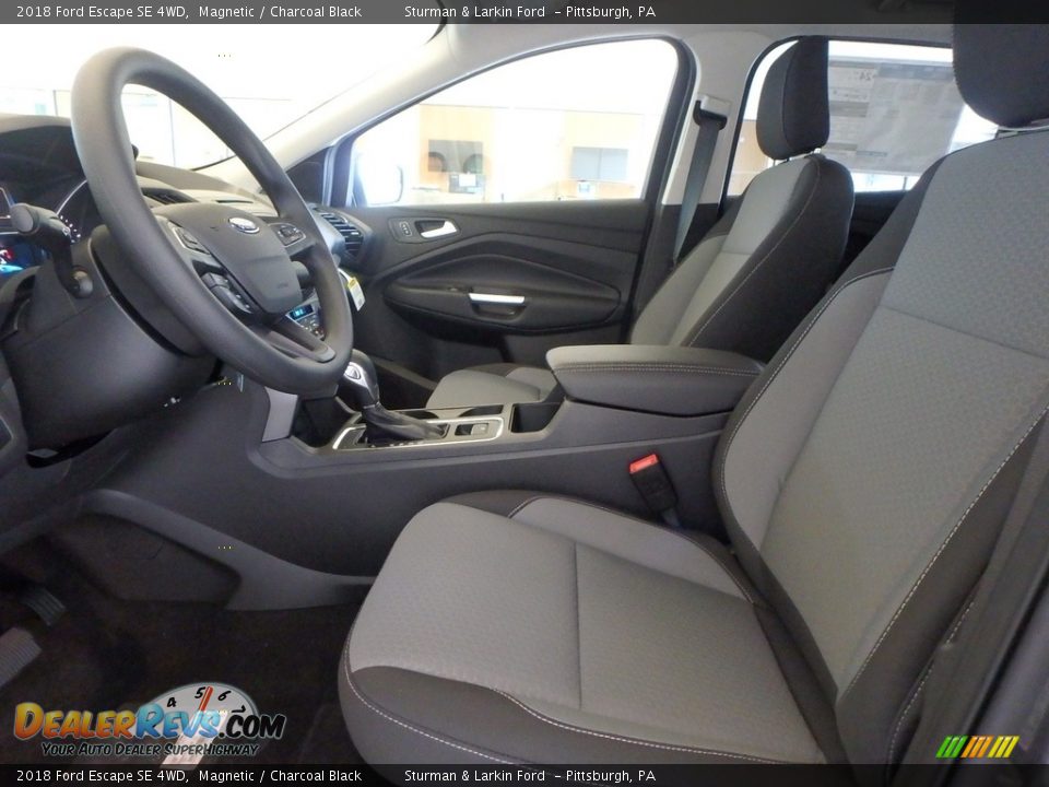 2018 Ford Escape SE 4WD Magnetic / Charcoal Black Photo #6